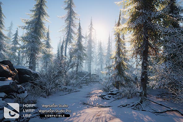 Unity冬季环境-自然包 Winter Environment – Nature Pack v1.4