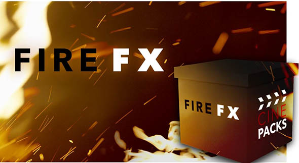 4K火焰爆炸燃烧遮罩视频素材音效LUTS工具包