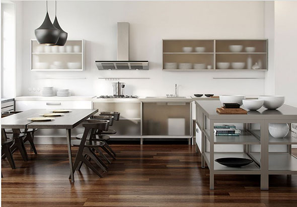 40个室内厨房用品橱柜3D模型Evermotion – Archmodels Vol.137