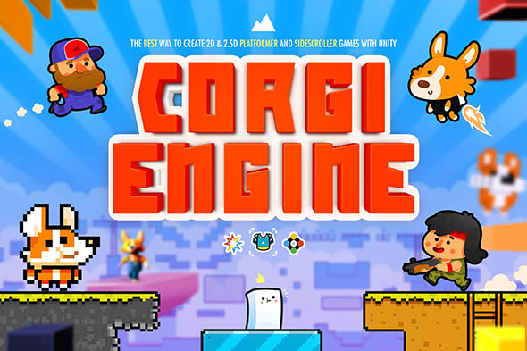 Unity游戏引擎系统Corgi Engine – 2D + 2.5D Platformer v9.3