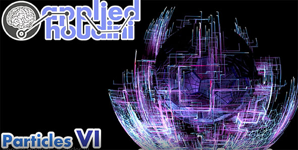 程序化粒子特效实例制作视频Houdini教程