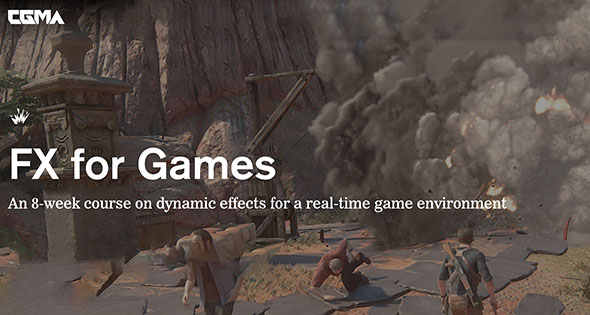 游戏环境场景特效制作流程大师级视频UE4教程