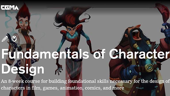 PS角色设计基础绘画全流程视频教程