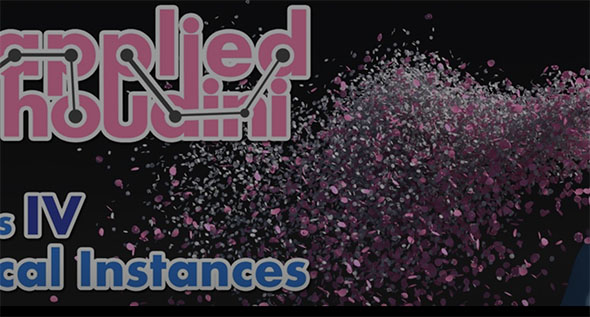 Houdini物理实例粒子模拟特效教程IV