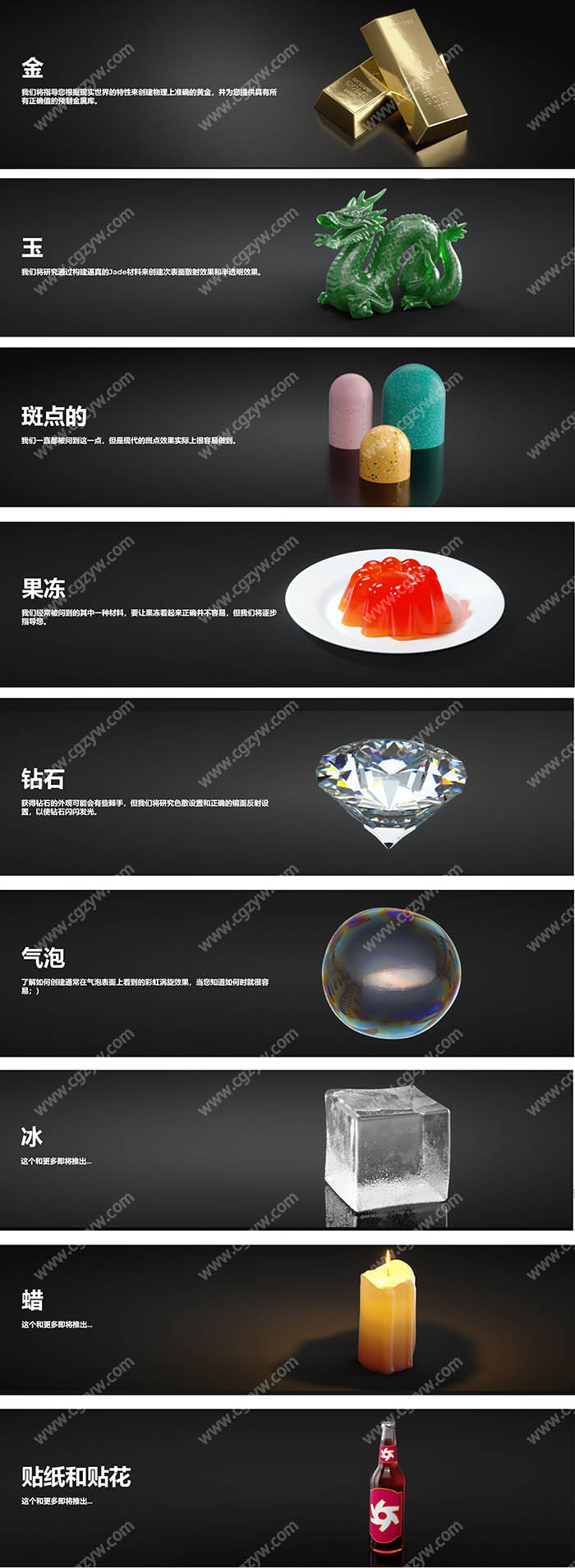 OC渲染器材质大师班全面讲解C4D教程-图片2