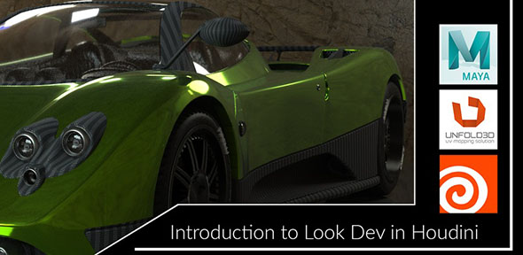 Houdini资产高效组织核心技术训练视频教程