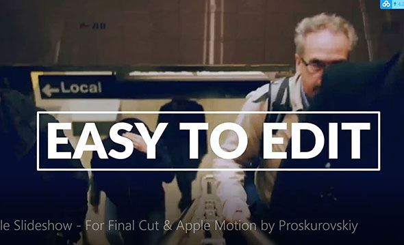 FCPX插件-动态快速信号故障城市旅行介绍视频开场片头