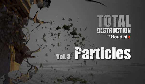 Houdini粒子破碎特效视频教程第三卷