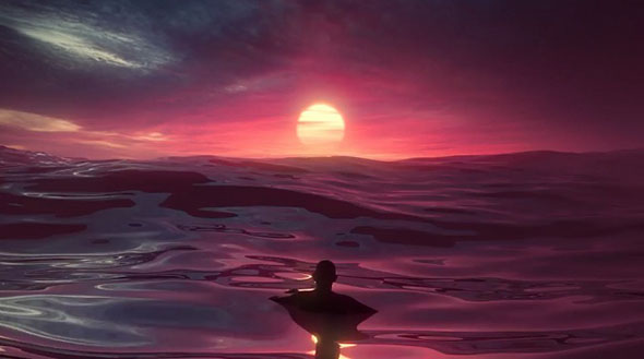 Cinema 4D中制作80年代风格复古循环场景C4D教程