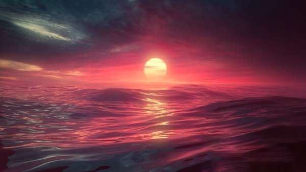 C4D与AE海洋波浪循环动画教程