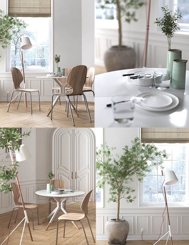 一套简约欧式室内场景3D模型第95期OBJ/FBX/MAX/C4D格式-图片2