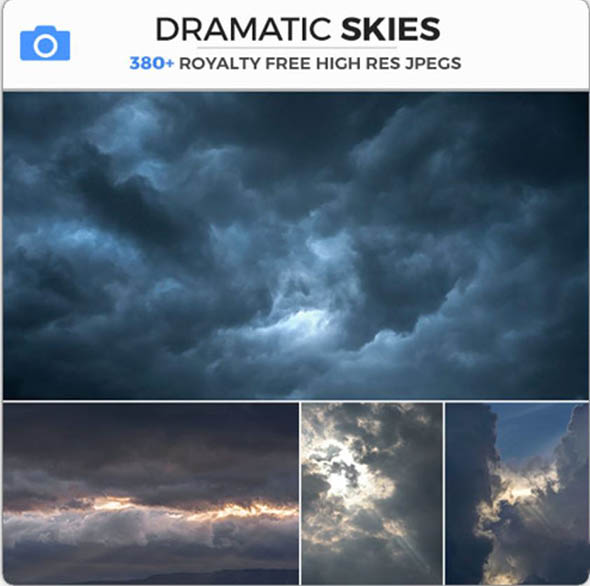 388组天空乌云高清图片合集-图片1