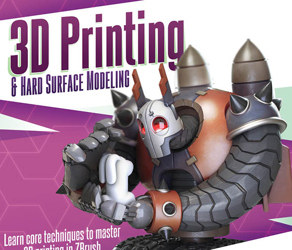 3D打印和硬表面建模ZBrush教程