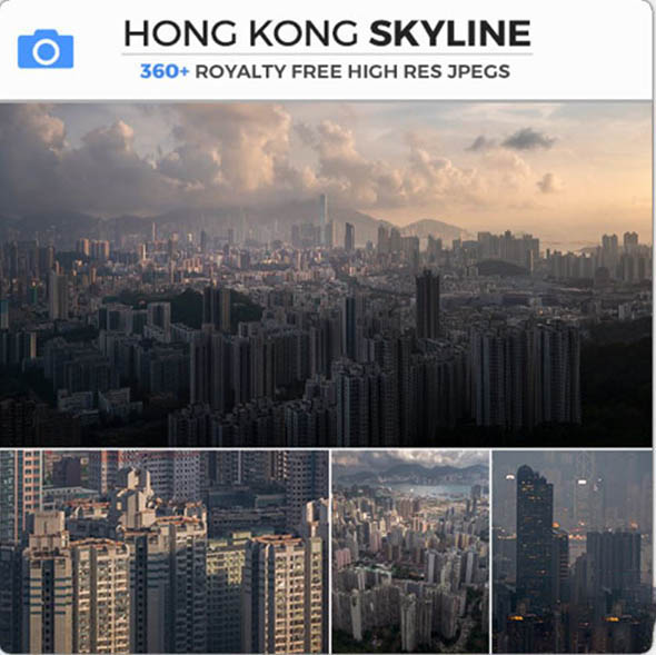 358组高空俯瞰香港城市高清图片合集-图片1