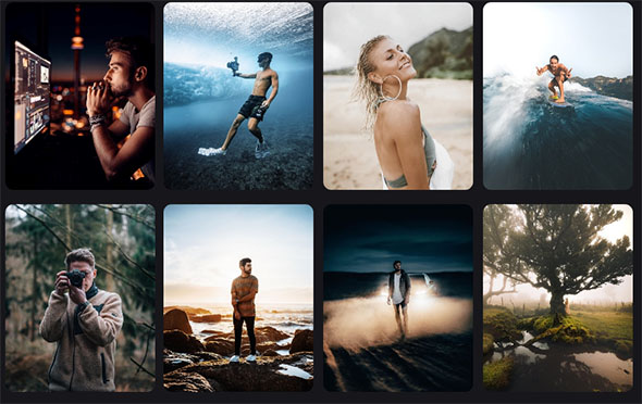 200个旅行食品汽车LUTs视频调色预设AE/Pr/FCPX/达芬奇/PS