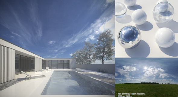 10个高动态贴图HDR预设 Viz-People HDRI v1