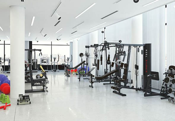 34个健身房运动器材3D模型 Archmodels vol.169（C4D/MAX/OBJ/FBX）