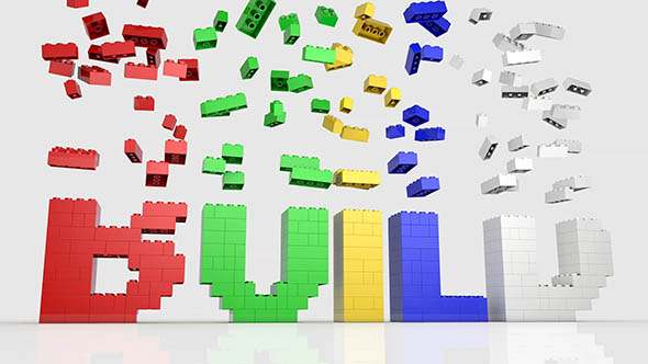 乐高积木三维场景动画C4D教程 FXPHD