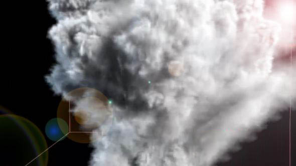 PyroFX创建爆炸火焰烟雾特效Houdini教程