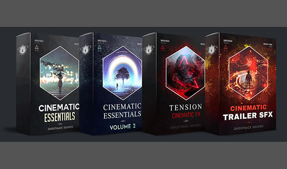 1624个强大弦乐震撼低音紧张的鼓声打击乐声电影音效