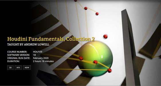 基础知识影视特效Houdini教程第二部分+工程文件