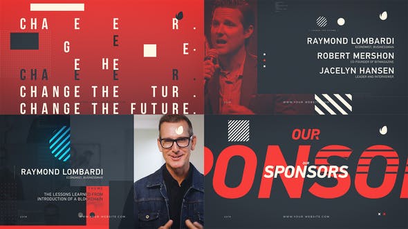 AE模板-商务峰会大型演讲事件介绍宣传预告片