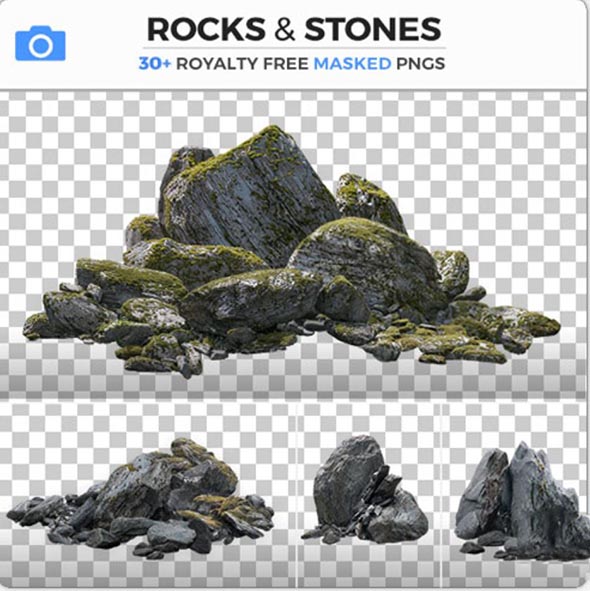 31组岩石石头高清图片素材-图片1