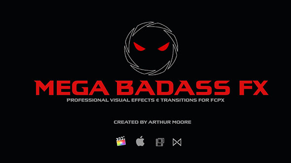 FCPX插件-83个高品质实用酷炫特效转场预设包