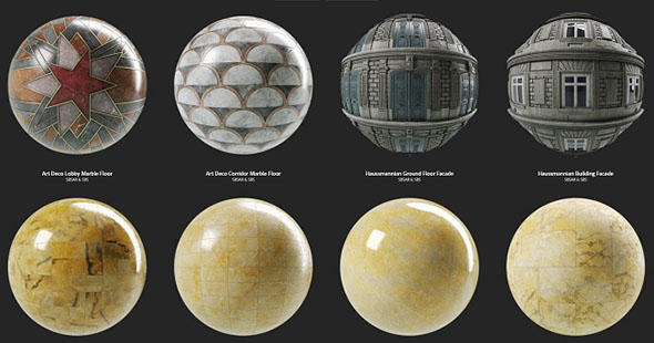 30组高品质Substance材质预设 sbs与sbsar文件格式