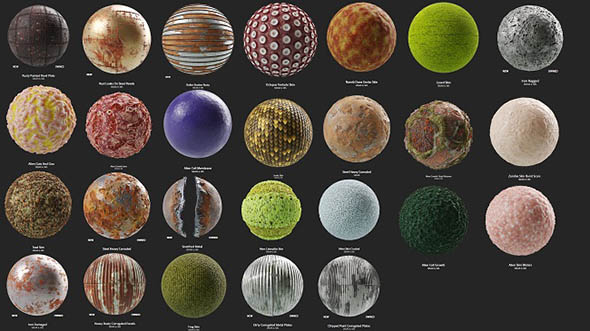 30组高品质Substance材质预设 sbs与sbsar文件格式 05