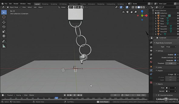 基础新手入门Blender教程 Lynda – Blender 2.83 Essential Training