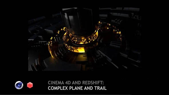 Redshift 科技感发光粒子场景C4D教程