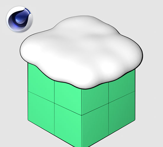 下雪覆盖场景C4D插件 Snowgen 1.0 for Cinema 4D R15-S22-图片1