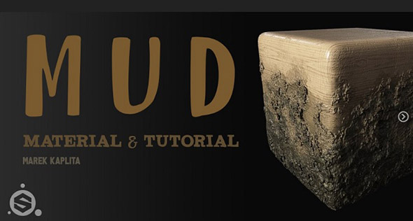 Substance泥土材质预设 Artstation – Mud Material