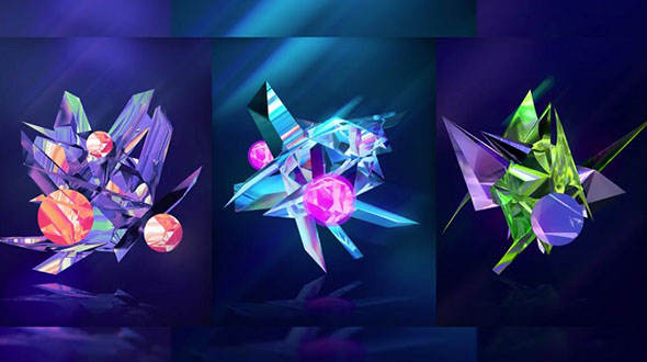 C4D+PS抽象折射面海报制作教程