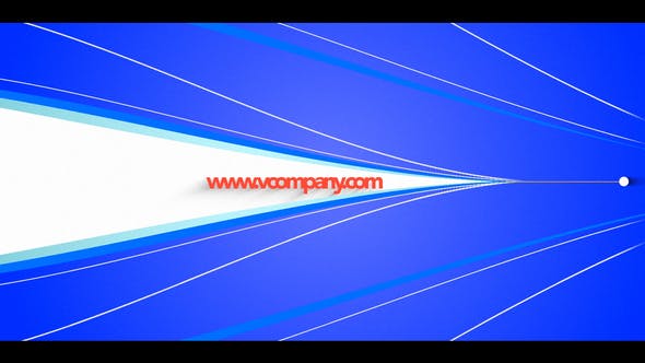 AE模板-抽象创意简洁线条MG图形Logo动画