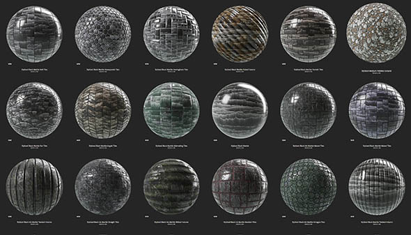 32组程式化Substance材质预设 sbs与sbsar文件格式 11