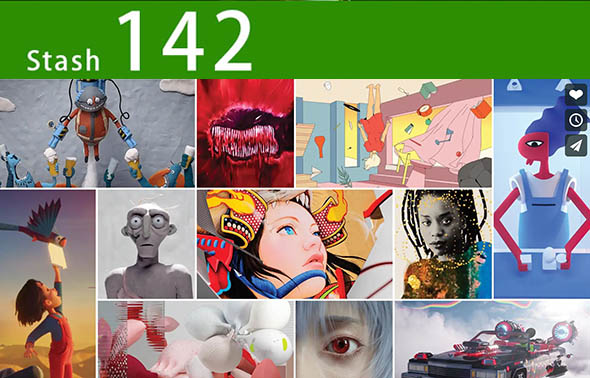 2020年 Stash 142期CG创意电视栏目包装参考广告视频动画短片合集