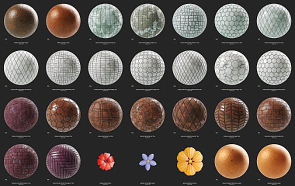 39组风格化高品质Substance材质预设 sbs与sbsar文件格式 10