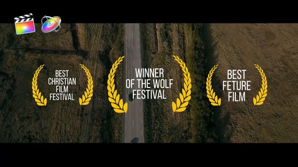 FCPX插件-35组电影视频片头文字标题字幕动画预设