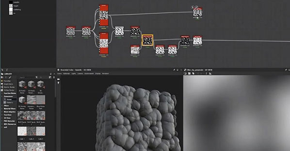 Substance Designer次表面散射SSS材质制作教程