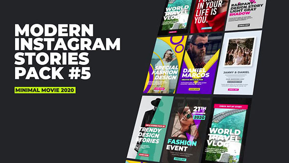 FCPX插件-8个INS网络竖屏包装动画