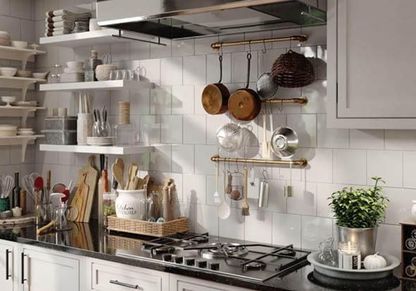 32个高精度厨房餐具瓷器罐子盒子置物架3D模型 Archmodels Vol.231 3DS MAX格式