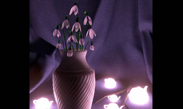 Vray渲染器V-Ray Next智能照明工具3DS MAX教程+英文字幕