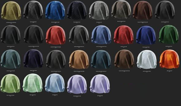 29组布料笔刷Substance材质预设 sbsar文件格式 12