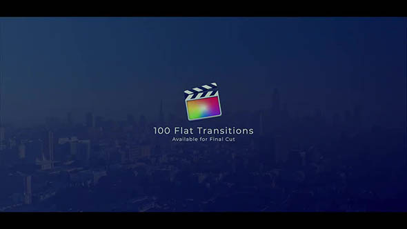 FCPX插件-100组视频独特转场动画预设