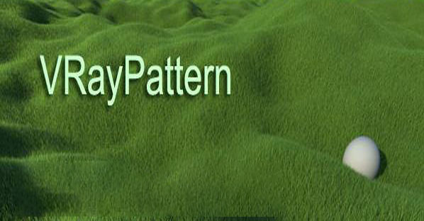 3DS MAX贴图复制阵列插件 VrayPattern v1.086