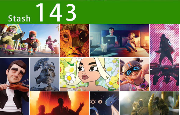 2020年 Stash 143期CG创意电视栏目包装参考广告视频动画短片合集