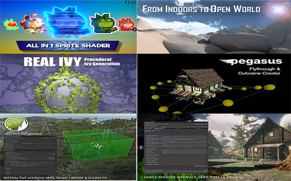 Unity游戏资源素材2020年9月份合集 V2