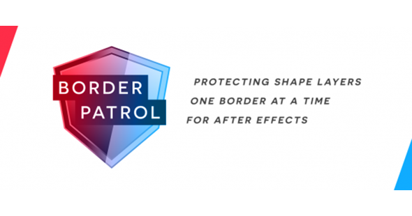 调整形状图层大小AE脚本 BorderPatrol v1.0